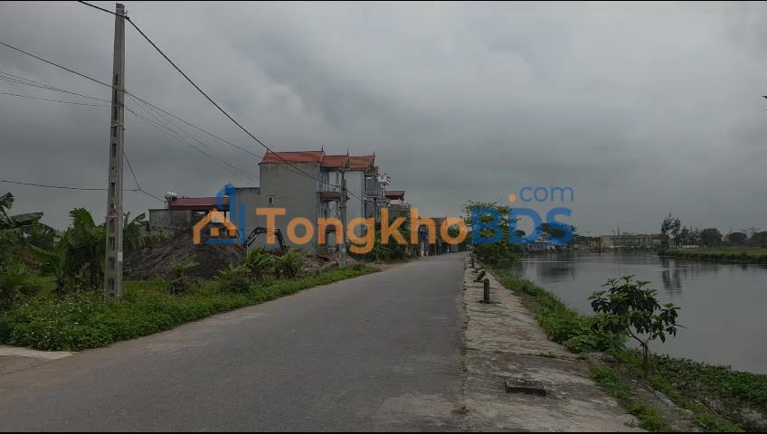 Đất Nền Trục Xã Trực Hưng, Nam Định - Sổ Đỏ Full Cư, View Sông Mát Mẻ