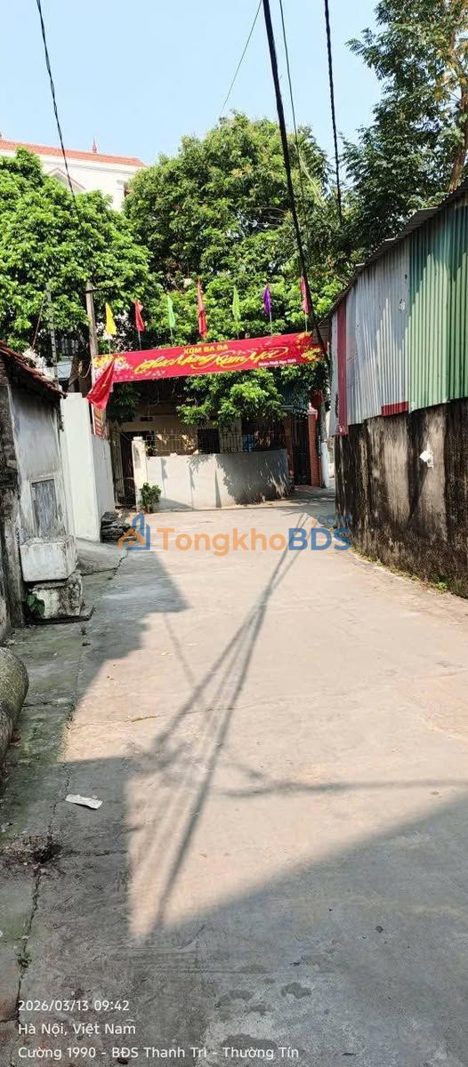 Đất nền 105m² Văn Bình, Thường Tín - Sẵn nhà, giá nhỉnh 6 tỷ