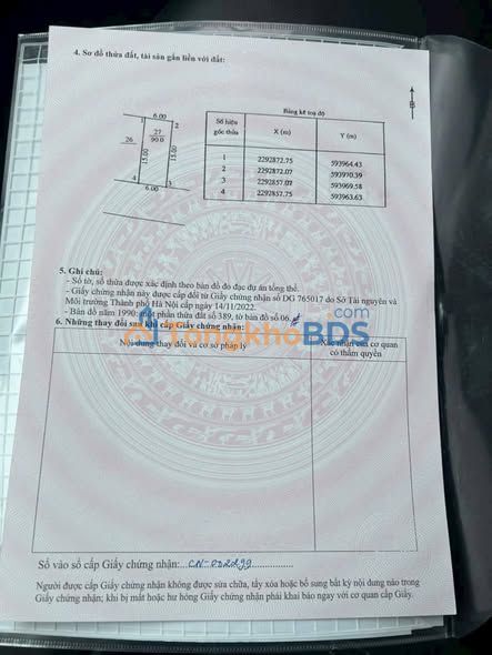 Bán đất Đại Nam, Phú Xuyên 90m² mặt tiền 6m - Sổ đỏ đô thị, kinh doanh tốt