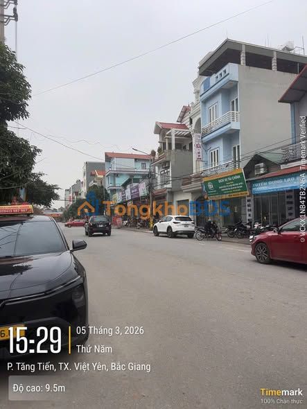 Đất nền Tăng Tiến Việt Yên 72m² 5 tỷ - Tiềm năng tăng giá