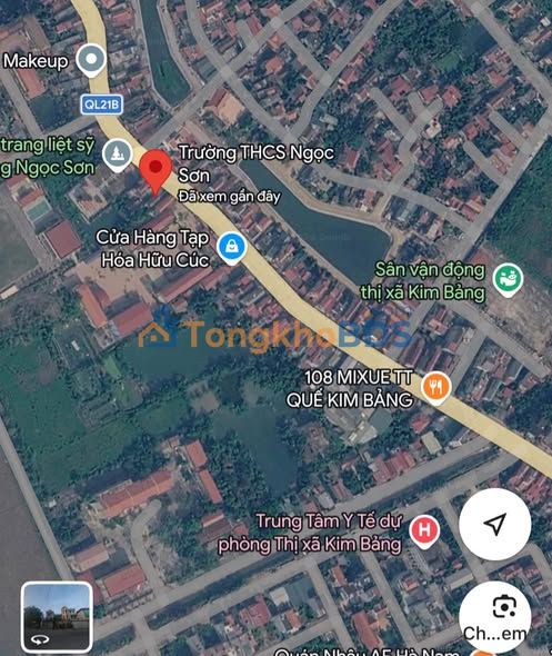 Đất nền Phường Quế Kim Bảng 154m² - Sổ đỏ chính chủ