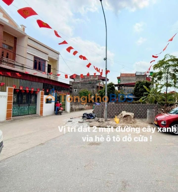 Đất nền 2 mặt tiền Tái định cư Nhân Dục, Hưng Yên - Sổ đỏ trao tay 4.7 tỷ