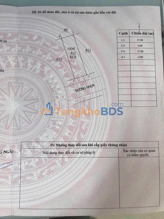 Đất Nền KDC An Phú, Quảng Ngãi - 85m² Hướng Nam, Giá 1.39 Tỷ