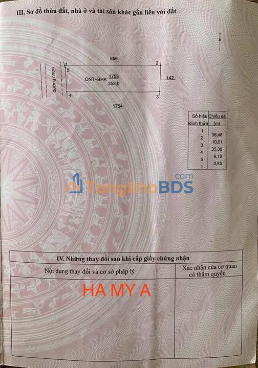 Đất Nền Mặt Tiền HAMYA - Nghĩa Thuận 360m² - Giá 1.9 Tỷ