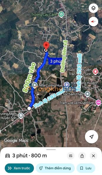 Đất nền TL293 Huyền Sơn 120m² 800 triệu - Sổ đỏ chính chủ