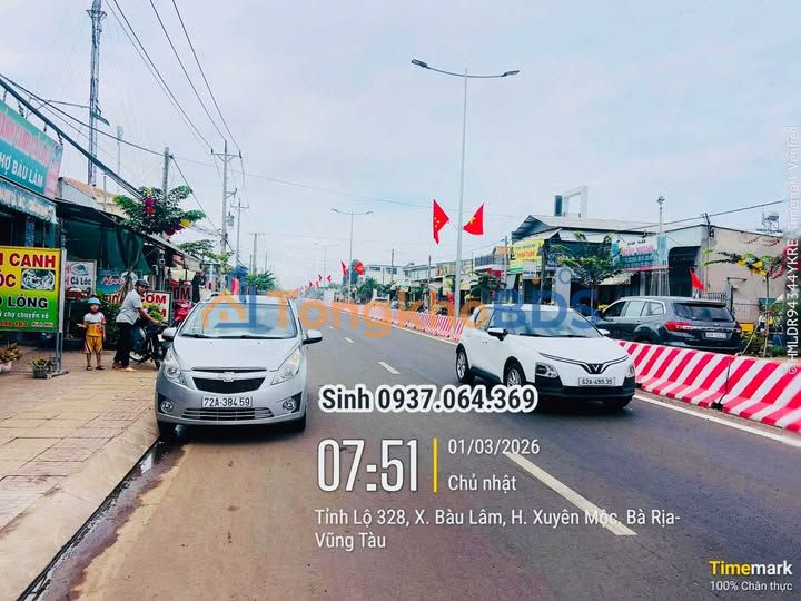 Nhà Mặt Tiền Tỉnh Lộ 328, Xuyên Mộc - Kinh Doanh Sầm Uất, Sổ Hồng 75m² Thổ Cư