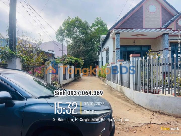 Đất Vườn Xuyên Mộc 100m² Giá Tốt - Sổ Đỏ Sẵn Sàng