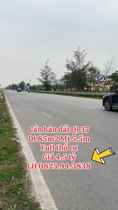 Đất Mặt Tiền QL37 Tân Kỳ - 85m² Kinh Doanh Sầm Uất, Giá 4.5 Tỷ