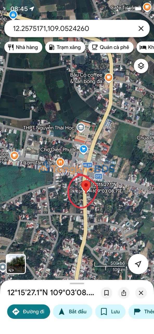 Đất nền mặt tiền Tỉnh lộ 2 Diên Khánh - 186m² - 2.5 tỷ