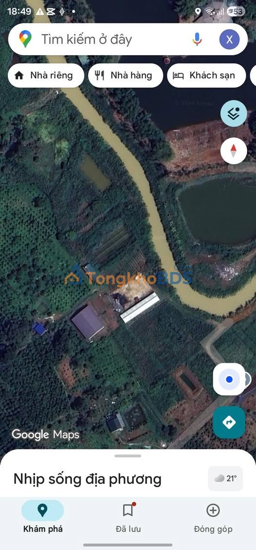 Bán Đất Vườn 4700m² Lộc Thanh, Bảo Lộc - 2.8 Tỷ, View Sông, Sẵn Homestay