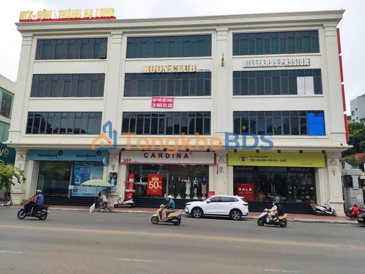 Cho thuê Mặt bằng góc 1200m² đường Cao Thắng, Hạ Long - Kinh doanh đa ngành