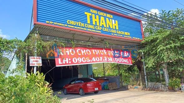 Kho Xưởng Mặt Tiền ĐT 744 Dầu Tiếng 500m² - Sẵn Sàng Hoạt Động