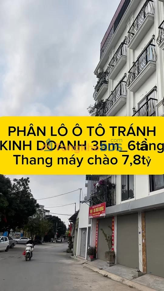 Nhà 6 Tầng Thang Máy View Hồ Tứ Hiệp 35m² - Sổ Đỏ Chính Chủ