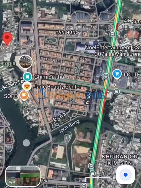 Bán Đất Hẻm 1041 Trần Xuân Soạn, Q7 - 64m² Sổ Hồng Riêng - Giá Thỏa Thuận