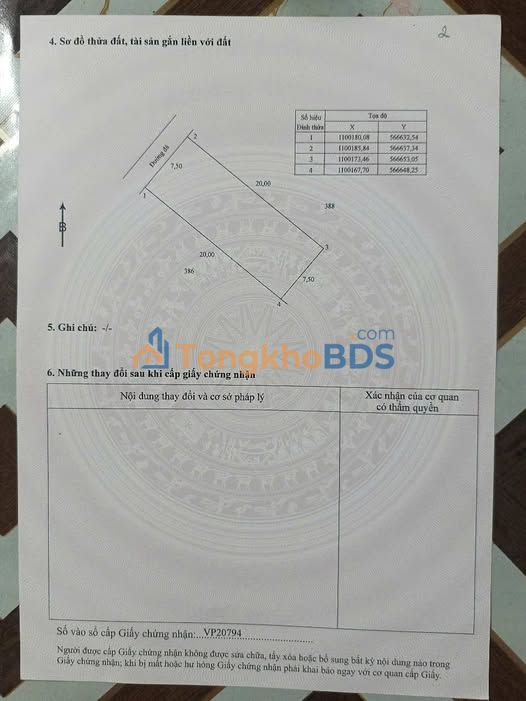 Đất Vũng Liêm, Vĩnh Long - 150m² Mặt Tiền Ô Tô 7.5m - Giá 175 Triệu