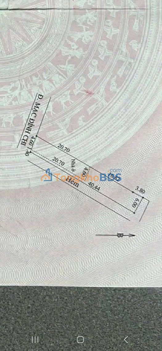 Nhà Trệt Mặt Tiền Mạc Đĩnh Chi, Sóc Trăng - 2.5 Tỷ, Sổ Hồng Riêng