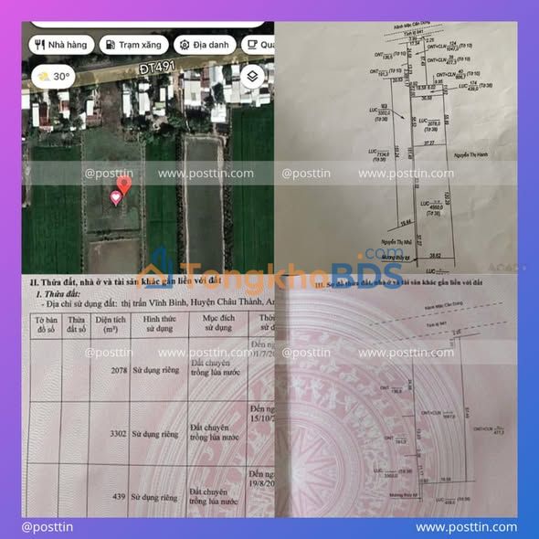 Đất nền Vĩnh Bình TL941 11.426m² - Sổ đỏ chính chủ