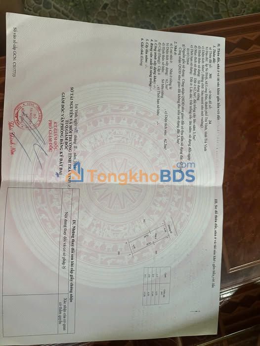 Nhà riêng Phường 4 Trà Vinh 67m² 600 triệu - Sẵn sàng ở ngay!