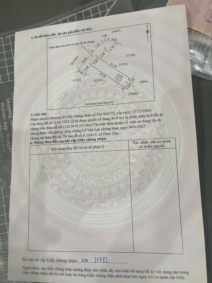 Đất nền F0 Nghi Thái, Vinh Lộc: 113.5m², Sổ đỏ sẵn sàng