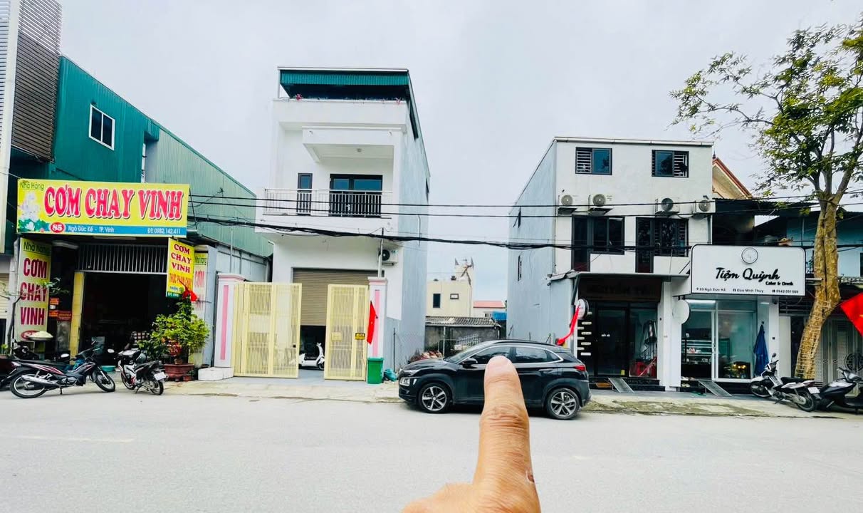 Mặt bằng kinh doanh Đường Ngô Đức Kế TP Vinh 57m², giá 5 tỷ - Vị trí đắc địa, kinh doanh sầm uất!