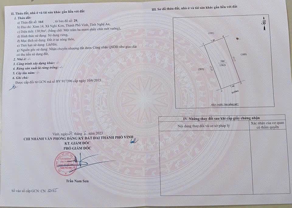 Bán Đất Tặng Nhà Cấp 4 Phường Hưng Đông, Vinh 130.9m² - Gần Đại Lộ Thăng Long