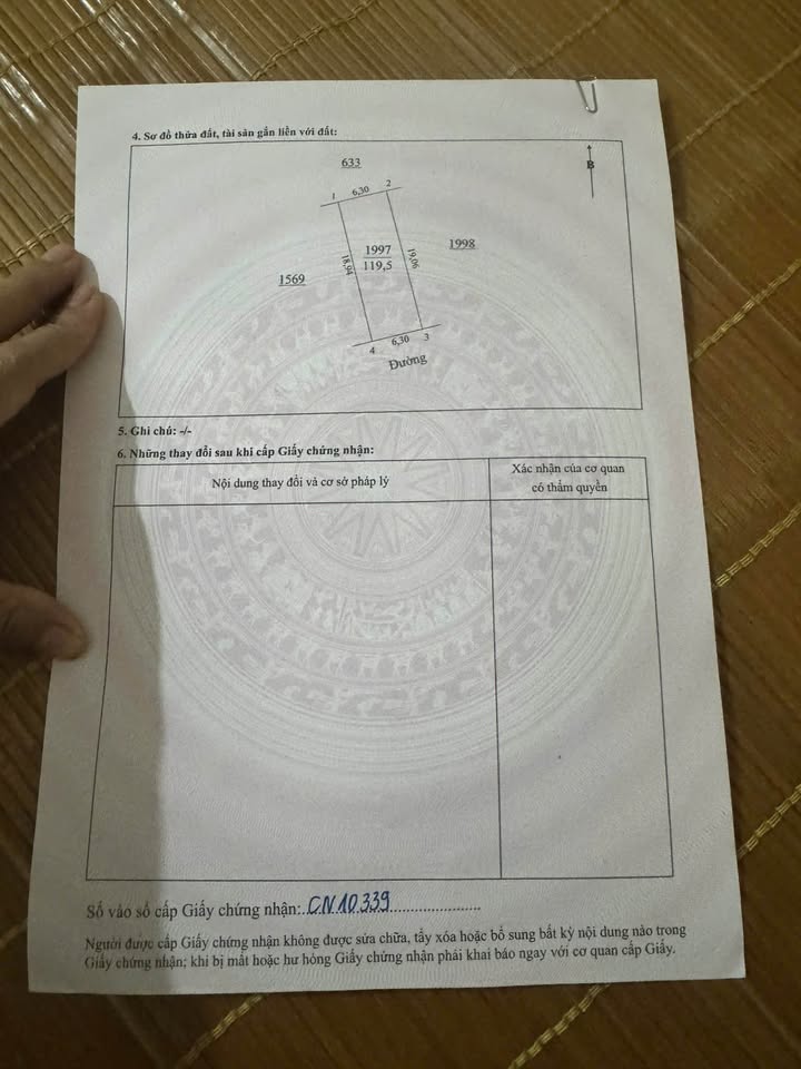 Đất nền Hưng Nguyên 119.5m² - Sổ đỏ chính chủ, ô tô vào tận nơi