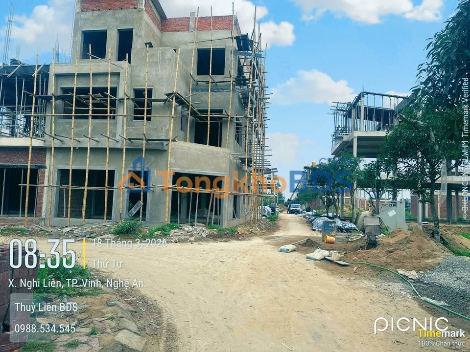 Nhà 3 Tầng 104m² Nghi Liên - Giá Tốt 3.4 Tỷ, Sắp Triển Khai Euro Window