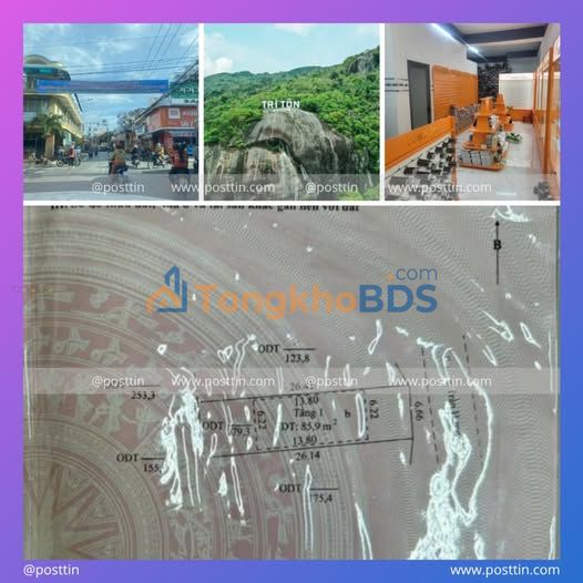 Nhà Mặt Tiền Kinh Doanh Tri Tôn, An Giang - 179.3m² Giá Tốt