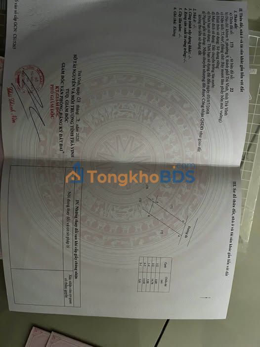 Đất nền Mậu Thân Trà Vinh 450m² 1.9 tỷ - Đất thổ cư