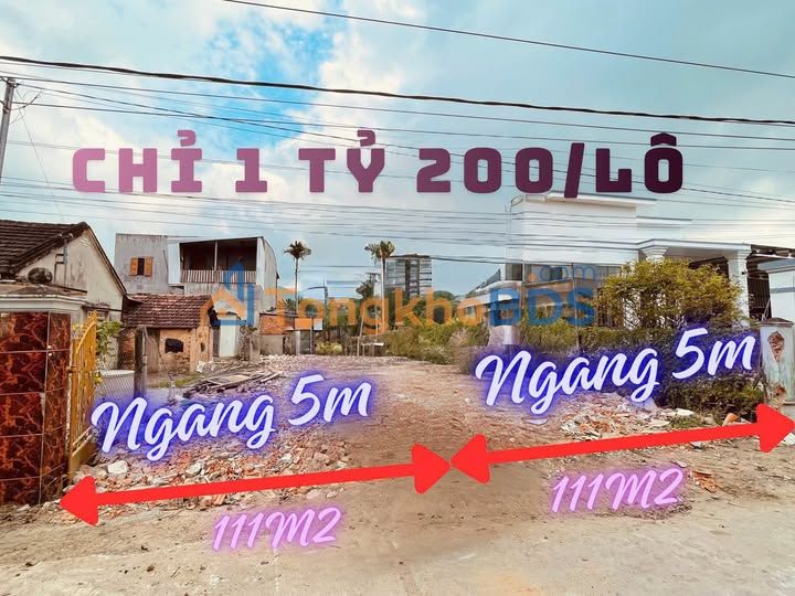 Bán Đất Diên Khánh 111m² - Sổ Hồng Riêng, Đường Ô Tô 6m