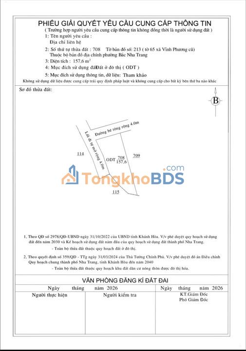 Đất Vĩnh Phương Nha Trang - Ngang 9m Full Thổ Cư, 1.49 Tỷ