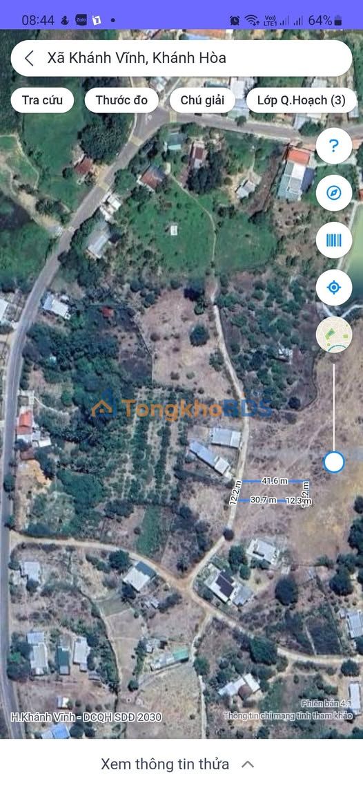 Đất thổ cư Khánh Vĩnh 252.8m² - Sổ đỏ sẵn, đầu tư sinh lời