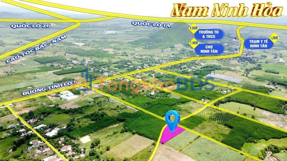 Đất Nền Ninh Tân 100m² - Sổ Hồng Riêng, Giá Chỉ 240 Triệu