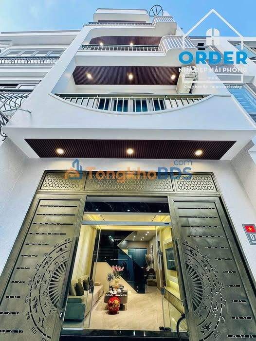 Nhà 4 Tầng Trung Tâm Lê Chân, 63m², 4.5m Mặt Tiền - Giá 6.5 Tỷ