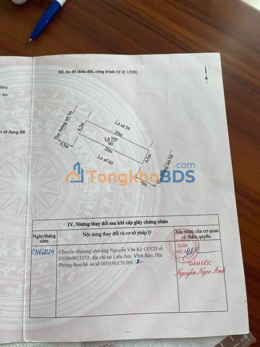 Nhà Mặt Tiền Lũng Đông, Thủy Nguyên - 90m² Kinh Doanh Đắc Lợi