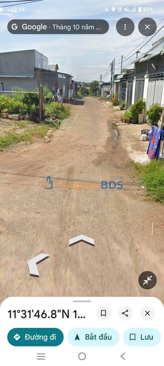 Đất nền Tân Thiện Đồng Xoài 132m² 450 triệu - Xây dựng tự do