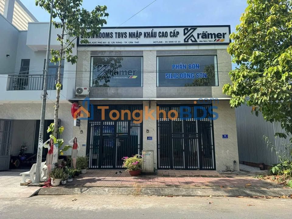 Bán Nhà 2 Tầng KDC Phú An, Cần Thơ - 166m² Sổ Hồng, Vị Trí Kinh Doanh Đắc Địa
