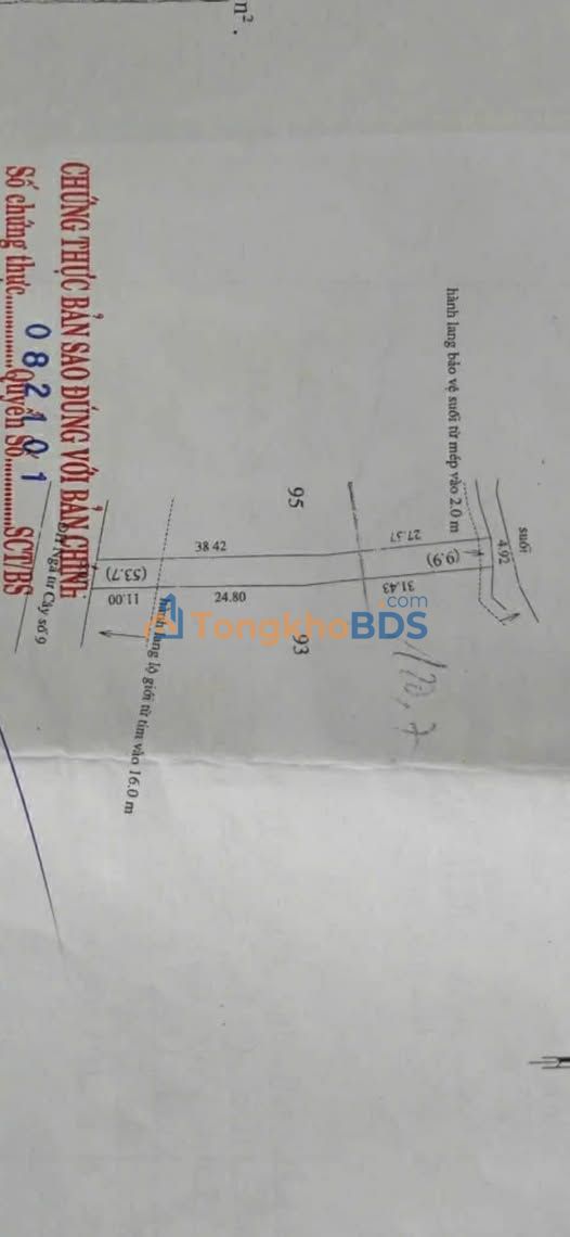 Đất Đồng Tiến Đồng Phú 33.000m2 600 triệu - Sổ đỏ chính chủ