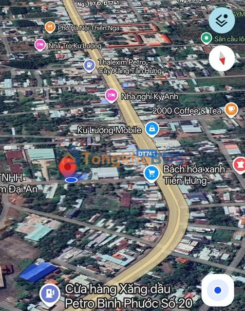 Đất Vàng Đồng Xoài 1551m² - Kinh Doanh/Xây Trọ Đắc Địa - 2.5 Tỷ