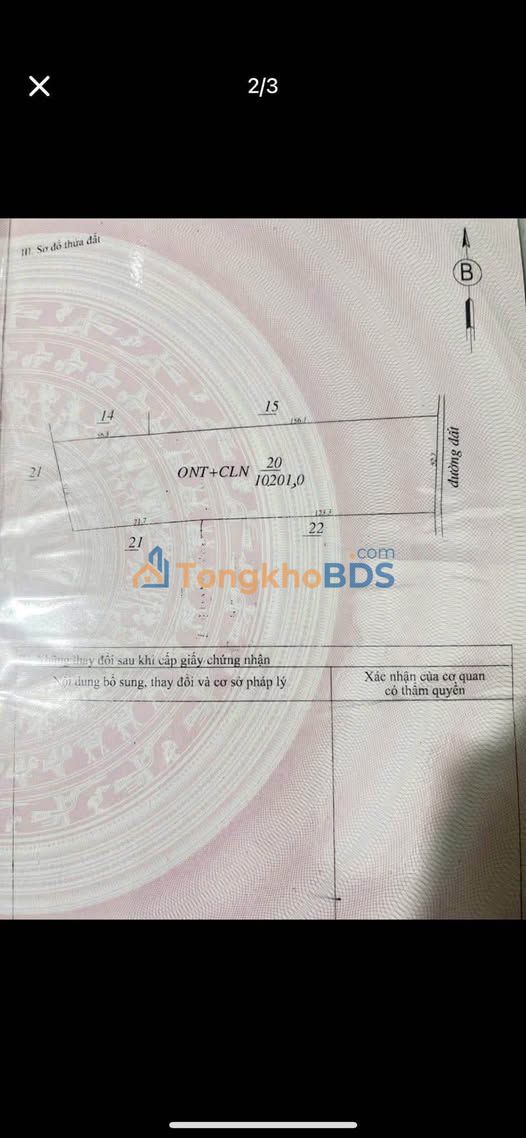 Land đường DT741 Đồng Xoài 1ha 1.8 tỷ - Đường to ô tô