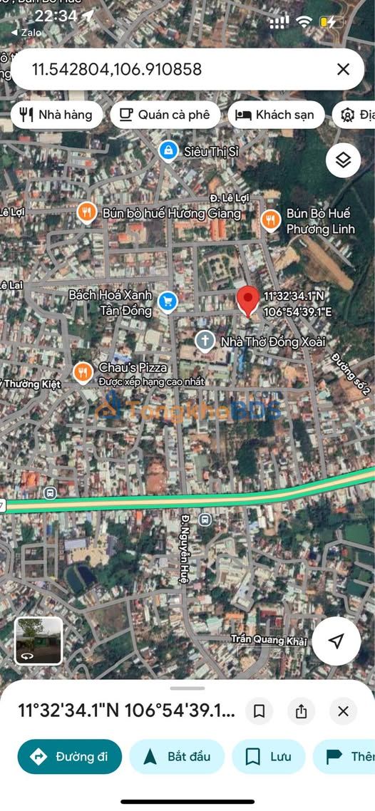 Nhà riêng Lê Văn Sỹ Đồng Xoài 125m² 2,05 tỷ - Sẵn sàng ở