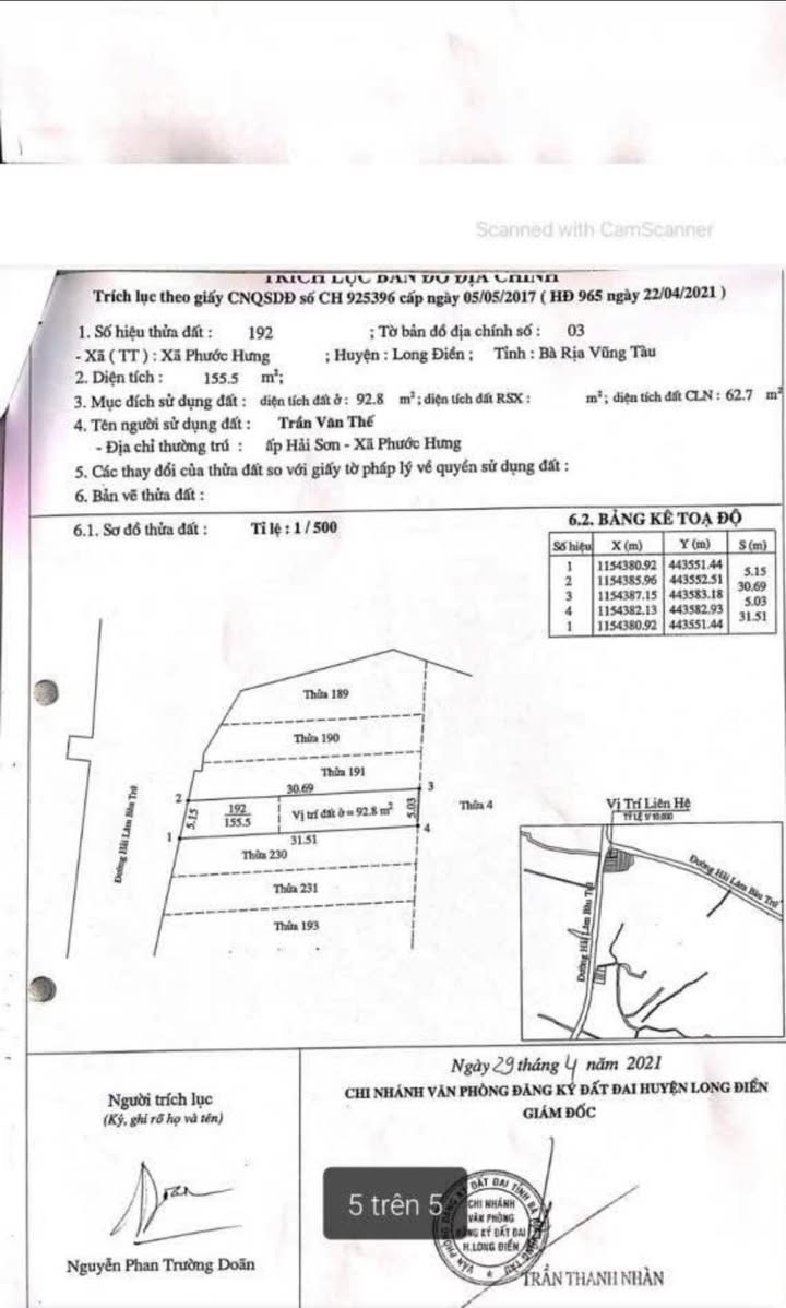 Đất Nền 150m² Mặt Tiền Hải Lâm, Tân An - Giá Tốt Nhất Long An