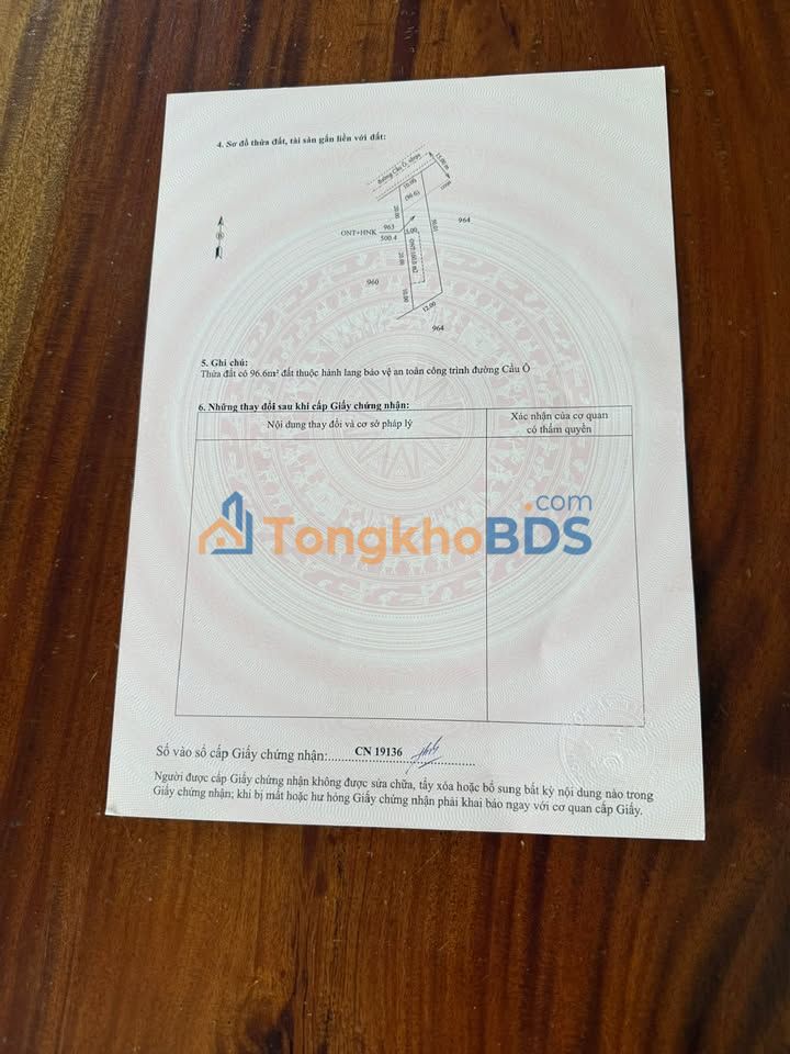 Mặt Tiền Cầu Ô 500m² - Kinh Doanh/Đầu Tư Sốt Sắng Tại Tây Ninh