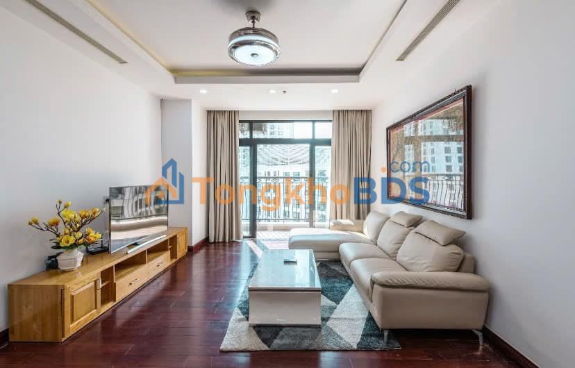 Cho thuê căn hộ 2PN 114m² Tràng Tiền, Hoàn Kiếm - Full nội thất cao cấp