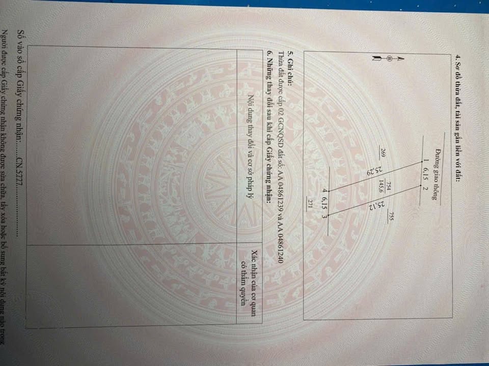 Đất nền Vân Phú, Việt Trì 145m² - Sổ đỏ chính chủ, giá 2.8 tỷ