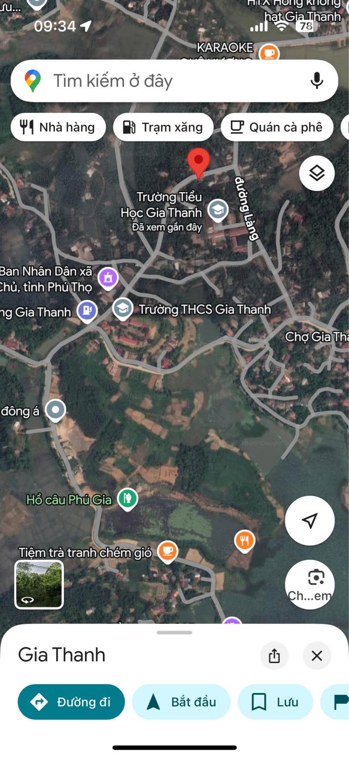 Bán đất nền 276.8m² mặt đường ô tô, Xã Gia Thanh, Phú Thọ - Giá đầu tư 1 tỷ