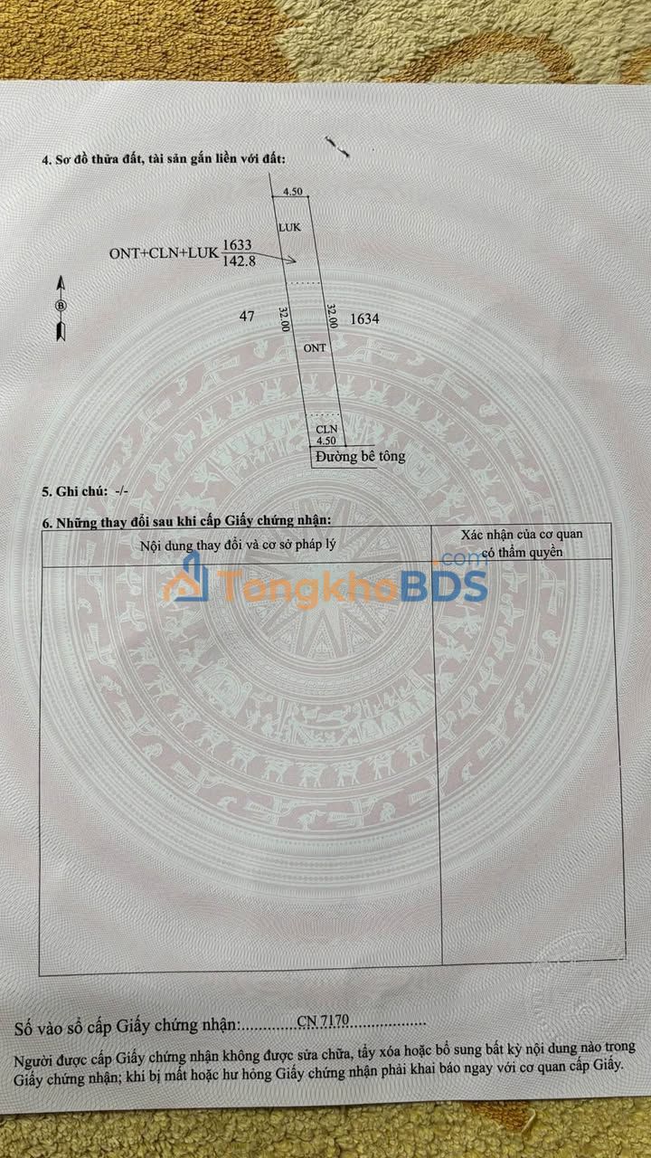 Nhà Hẻm 30 Suối Muồn, Châu Thành - 75m² Thổ Cư, Hướng Nam Giá Tốt