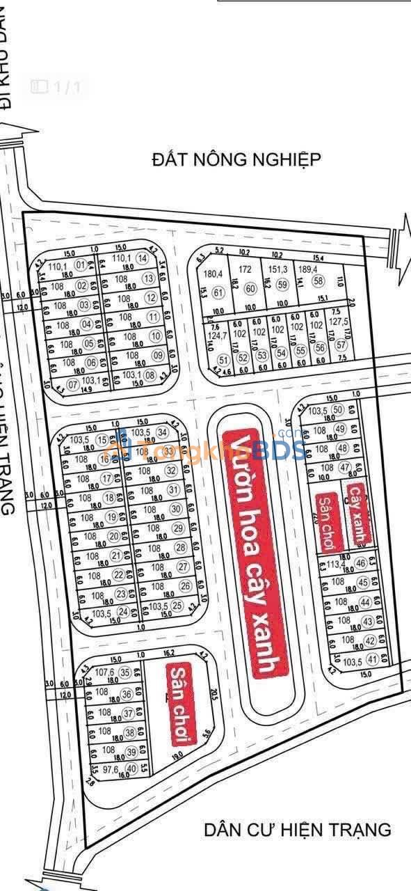 Đất nền Sơn Vi Lâm Thao 108m² - Sổ đỏ sẵn, giá đầu tư F0