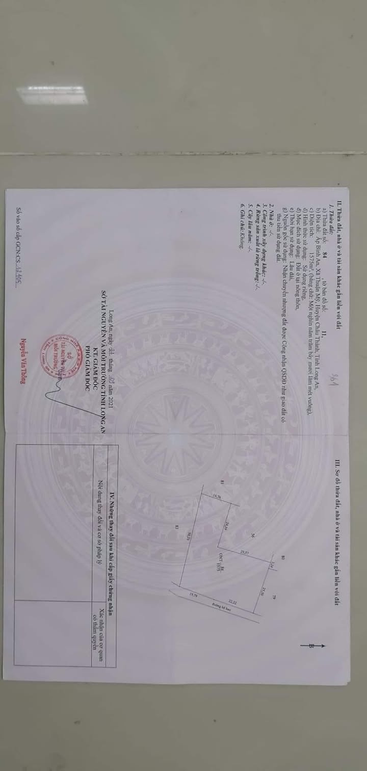 Bán Gấp Đất Nền Đức Hòa Long An 2287m² - Giá 4.5 Tỷ