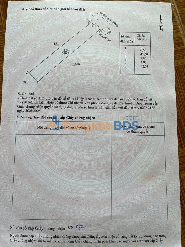 Đất nền full thổ cư Đức Trọng 1440m² - Cơ hội đầu tư sinh lời!